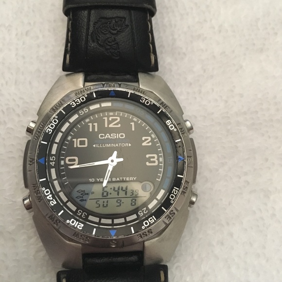 casio fishing gear illuminator watch price